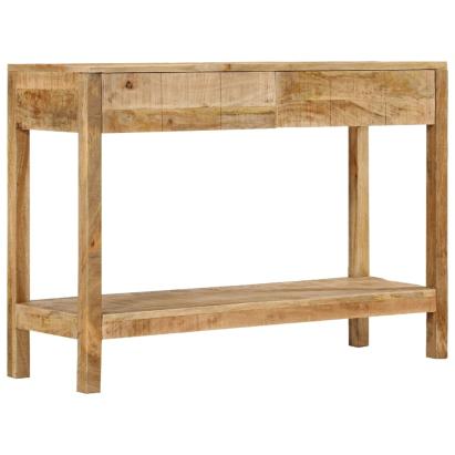 Consolă cu 2 sertare, 110x35x75 cm, lemn masiv de mango GartenMobel Dekor