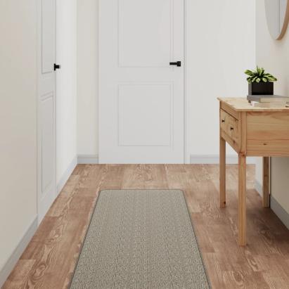 Covor traversă aspect sisal, gri taupe, 50x150 cm GartenMobel Dekor