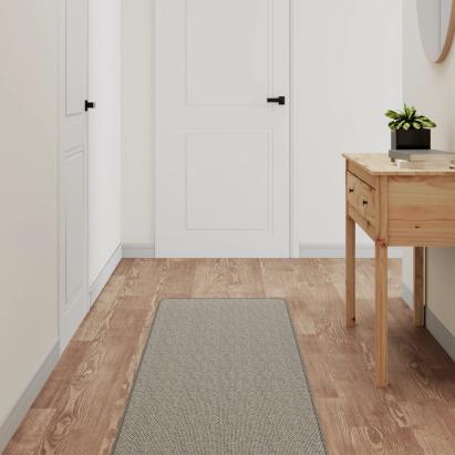 Covor traversă aspect sisal, gri taupe, 50x250 cm GartenMobel Dekor