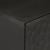 Dulap lateral, negru, 40x33x75 cm, lemn masiv de mango GartenMobel Dekor