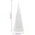 Brad de Crăciun artificial pop-up 100 LED-uri alb 150 cm GartenMobel Dekor