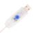 Brad de Crăciun artificial pop-up 100 LED-uri alb 150 cm GartenMobel Dekor