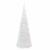 Brad de Crăciun artificial pop-up 150 LED-uri alb 180 cm GartenMobel Dekor
