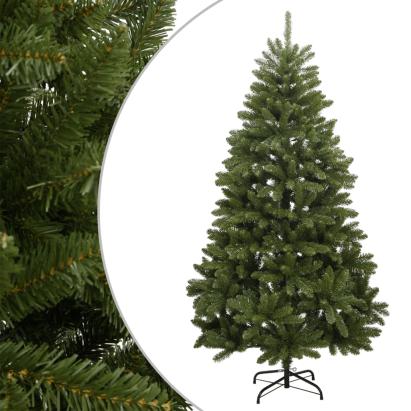 Brad de Crăciun artificial cu suport și balamale, verde, 300 cm GartenMobel Dekor