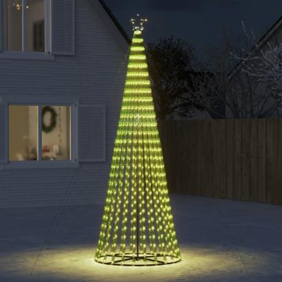 Pom de Crăciun LED 688 LED-uri Alb Cald 300 cm GartenMobel Dekor