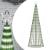 Pom de Crăciun LED 688 LED-uri Alb Rece 300 cm GartenMobel Dekor