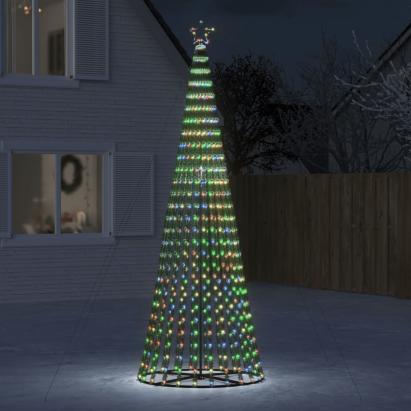 Pom de Crăciun LED 688 LED-uri colorate 300 cm GartenMobel Dekor
