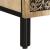 Dulap lateral, 90x33x75 cm, lemn masiv de mango GartenMobel Dekor