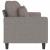 Canapea cu 3 locuri, taupe, 180 cm, material textil GartenMobel Dekor