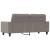 Canapea cu 2 locuri, gri taupe, 140 cm, material textil GartenMobel Dekor