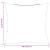 Perne de canapea, 4 buc., albastru regal, 40x40 cm, textil GartenMobel Dekor