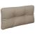 Perne de paleți, 2 buc., gri taupe, material textil GartenMobel Dekor