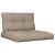 Perne de paleți, 2 buc., gri taupe, material textil GartenMobel Dekor