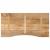 Blat birou cu decupaj curbat 140x60x2,5cm lemn masiv mango brut GartenMobel Dekor