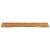 Blat birou cu decupaj curbat 160x50x2,5cm lemn masiv mango brut GartenMobel Dekor