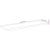 Raft perete 110x30x3,8cm dreptunghiular lemn acacia margine vie GartenMobel Dekor