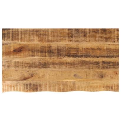 Blat de masă margine naturală, 110x60x2,5 cm, lemn masiv mango GartenMobel Dekor