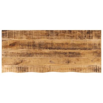 Blat de masă margine naturală, 140x60x2,5 cm, lemn masiv mango GartenMobel Dekor