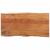 Blat masă 80x40x2,5 cm dreptunghiular lemn acacia margine vie GartenMobel Dekor