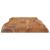 Blat masă 80x40x2,5 cm dreptunghiular lemn acacia margine vie GartenMobel Dekor