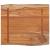 Blat masă 70x60x2,5cm dreptunghiular lemn acacia contur natural GartenMobel Dekor
