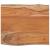 Blat masă 70x60x2,5cm dreptunghiular lemn acacia contur natural GartenMobel Dekor
