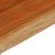 Blat masă 60x40x3,8 cm dreptunghiular lemn acacia margine vie GartenMobel Dekor