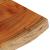 Blat masă 60x40x3,8 cm dreptunghiular lemn acacia margine vie GartenMobel Dekor