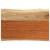 Blat masă 60x40x3,8 cm dreptunghiular lemn acacia margine vie GartenMobel Dekor