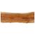 Blat masă 110x40x3,8 cm dreptunghiular lemn acacia margine vie GartenMobel Dekor