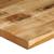 Blat de masă contur natural 80x80x3,8 cm lemn masiv mango brut GartenMobel Dekor