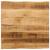 Blat de masă contur natural 80x80x3,8 cm lemn masiv mango brut GartenMobel Dekor