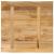 Blat de masă contur natural 80x80x3,8 cm lemn masiv mango brut GartenMobel Dekor