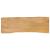Blat masă cu margini naturale, 140x40x2,5 cm, lemn masiv mango GartenMobel Dekor