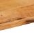 Blat masă cu margini naturale, 60x60x2,5 cm, lemn masiv mango GartenMobel Dekor
