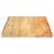 Blat masă cu margini naturale, 60x60x2,5 cm, lemn masiv mango GartenMobel Dekor