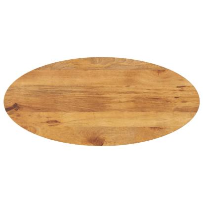 Blat de masă oval, 120x50x3,8 cm, lemn masiv de mango GartenMobel Dekor