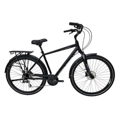 Bicicleta Oras Kieler Man - 28 inch, L, Negru Ultimate FactoryBikes