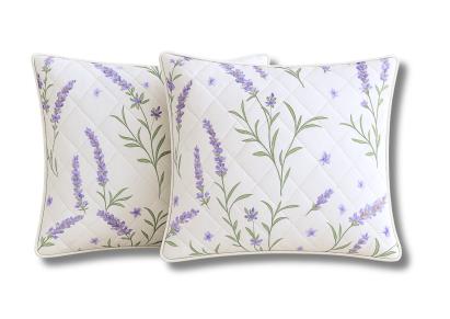 Set 2 Perne Somnart matlasate Lavanda Confort 60x60 cm Relax KipRoom