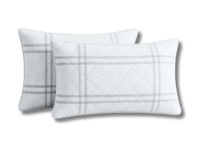 Set 2 Perne Somnart matlasate Grid Confort 50x70 cm Relax KipRoom