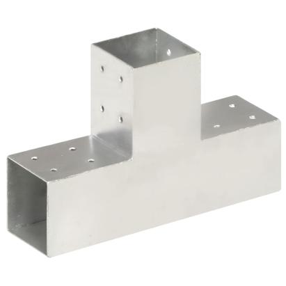 Conector de grindă, formă T, 81 x 81 mm, metal galvanizat GartenMobel Dekor
