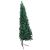 Jumătate brad Crăciun pre-iluminat cu set globuri verde 150 cm GartenMobel Dekor