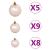 Brad Crăciun pre-iluminat cu set globuri, negru, 150 cm, PVC GartenMobel Dekor