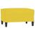 Taburet, galben deschis, 70x55x41 cm, material textil GartenMobel Dekor