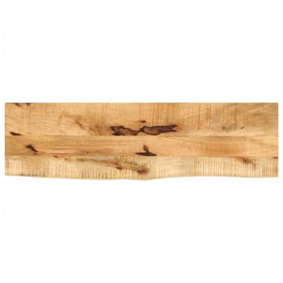 Blat de masă margine naturală, 100x20x2,5 cm, lemn masiv mango GartenMobel Dekor