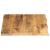 Blat de masă margine naturală, 80x60x2,5 cm, lemn masiv mango GartenMobel Dekor