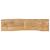 Blat masă cu margini naturale, 180x40x2,5 cm, lemn masiv mango GartenMobel Dekor