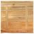 Blat Masa 80x80x2,5 cm Live Edge Lemn Masiv Mango GartenMobel Dekor