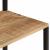 Cuier de haine cu pantofar, 68x30x182 cm, lemn masiv mango brut GartenMobel Dekor