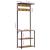 Cuier de haine cu pantofar, 68x30x182 cm, lemn masiv mango brut GartenMobel Dekor